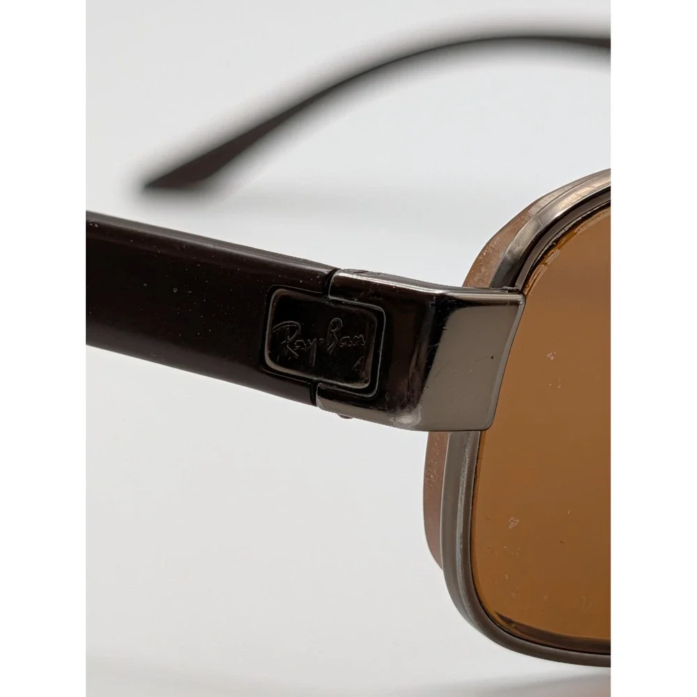 Ray-Ban RB 3273 012 Sunglasses Gunmetal Brown Frames Italy 57-17 RX Lenses
